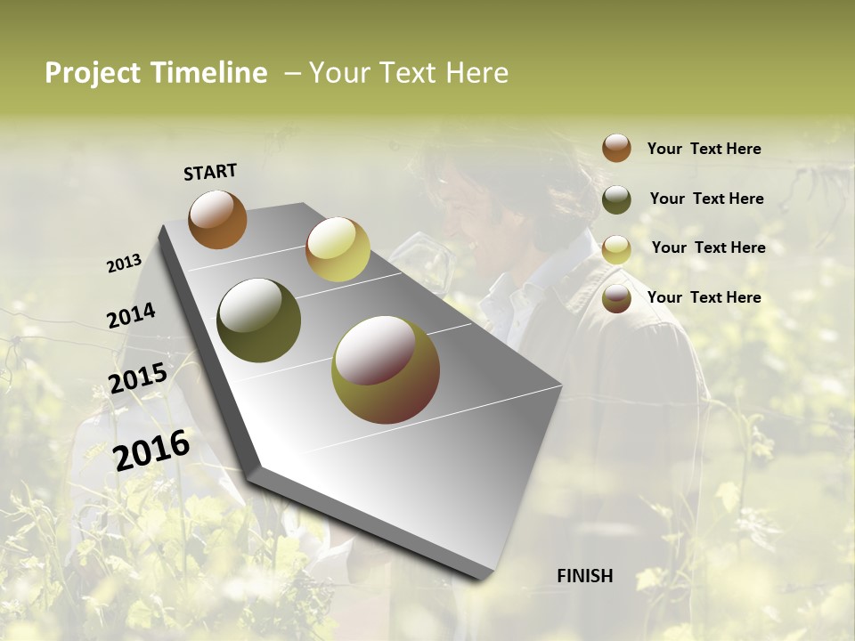 Vineyard Tasting Gourmet PowerPoint Template