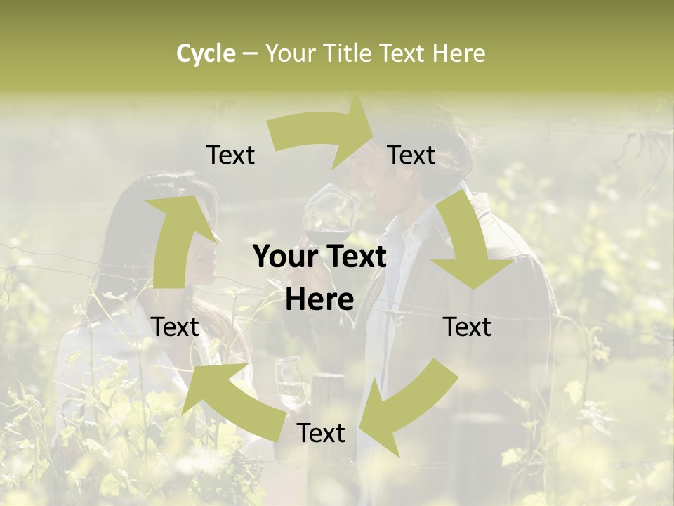 Vineyard Tasting Gourmet PowerPoint Template