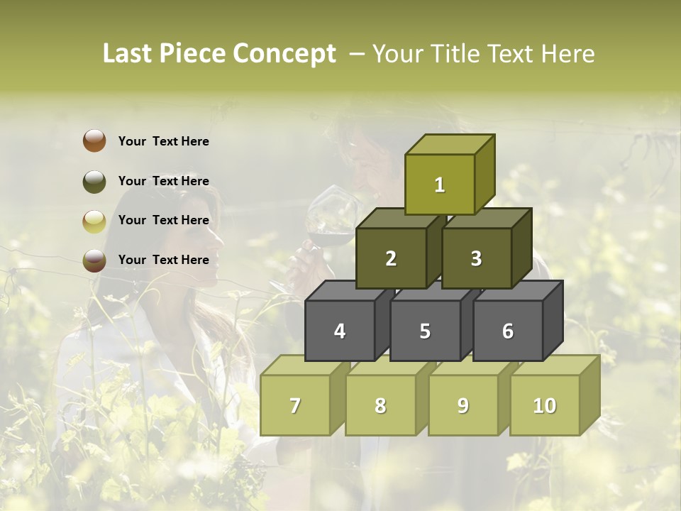 Vineyard Tasting Gourmet PowerPoint Template