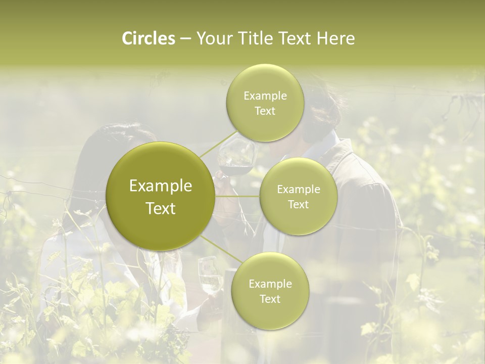 Vineyard Tasting Gourmet PowerPoint Template