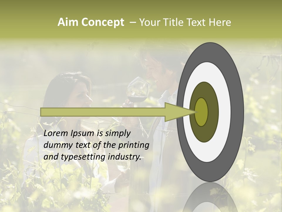 Vineyard Tasting Gourmet PowerPoint Template