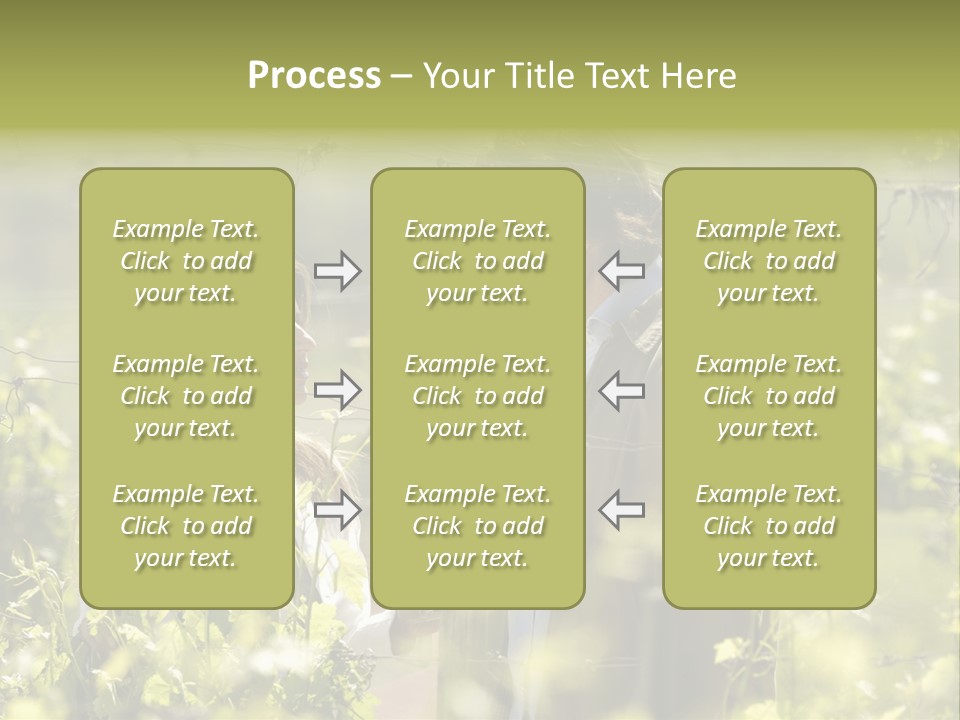 Vineyard Tasting Gourmet PowerPoint Template