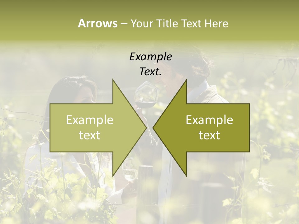 Vineyard Tasting Gourmet PowerPoint Template