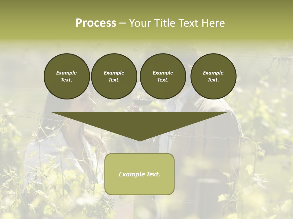 Vineyard Tasting Gourmet PowerPoint Template