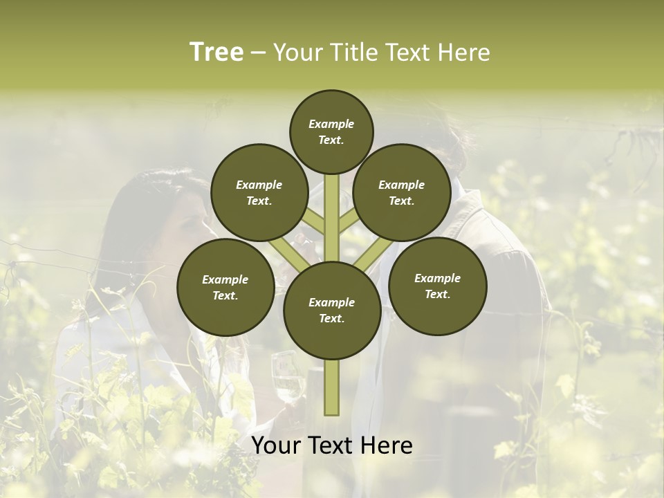 Vineyard Tasting Gourmet PowerPoint Template