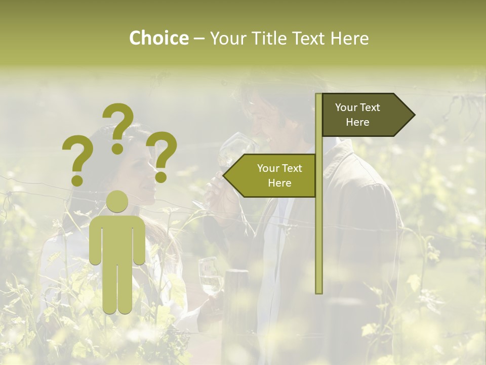 Vineyard Tasting Gourmet PowerPoint Template