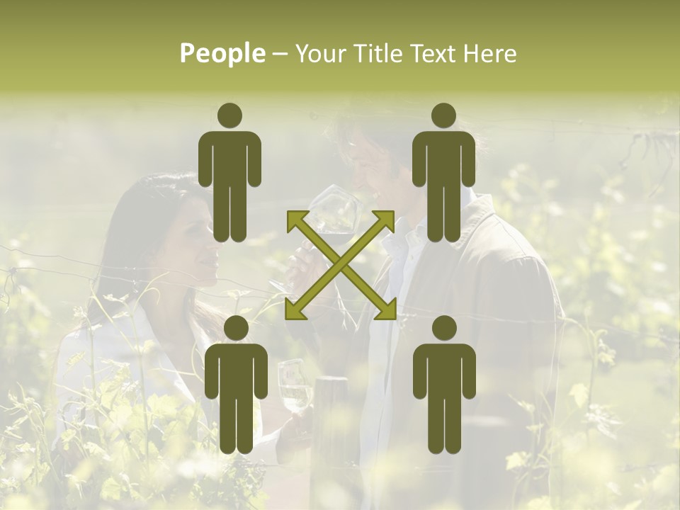 Vineyard Tasting Gourmet PowerPoint Template