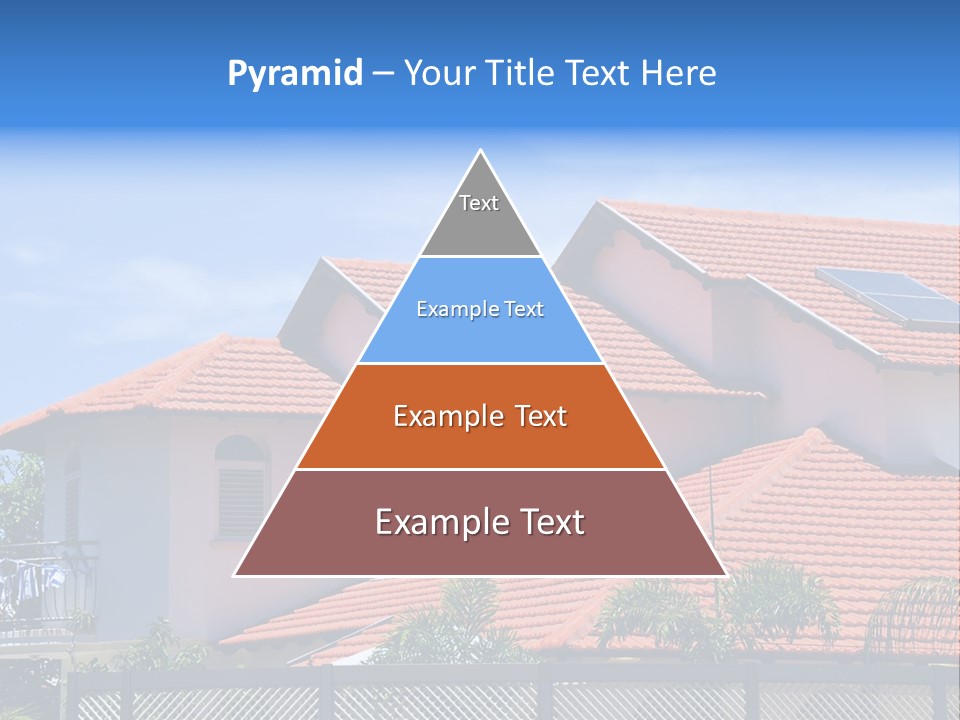 Cottage Clouds Villa PowerPoint Template