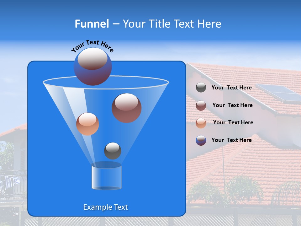 Cottage Clouds Villa PowerPoint Template