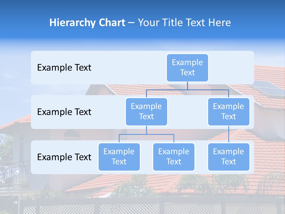 Cottage Clouds Villa PowerPoint Template