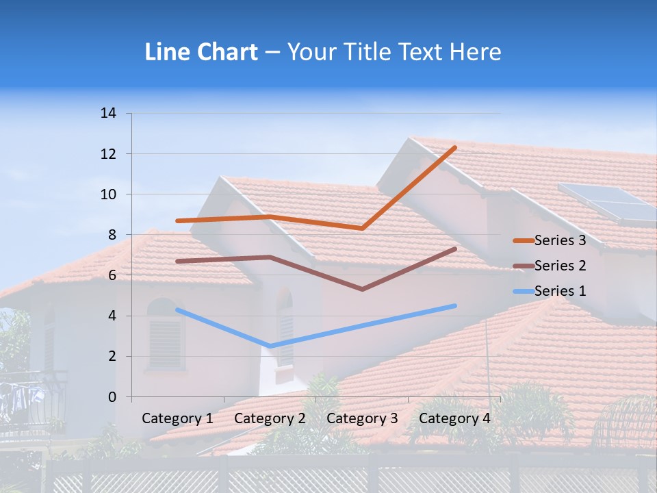 Cottage Clouds Villa PowerPoint Template