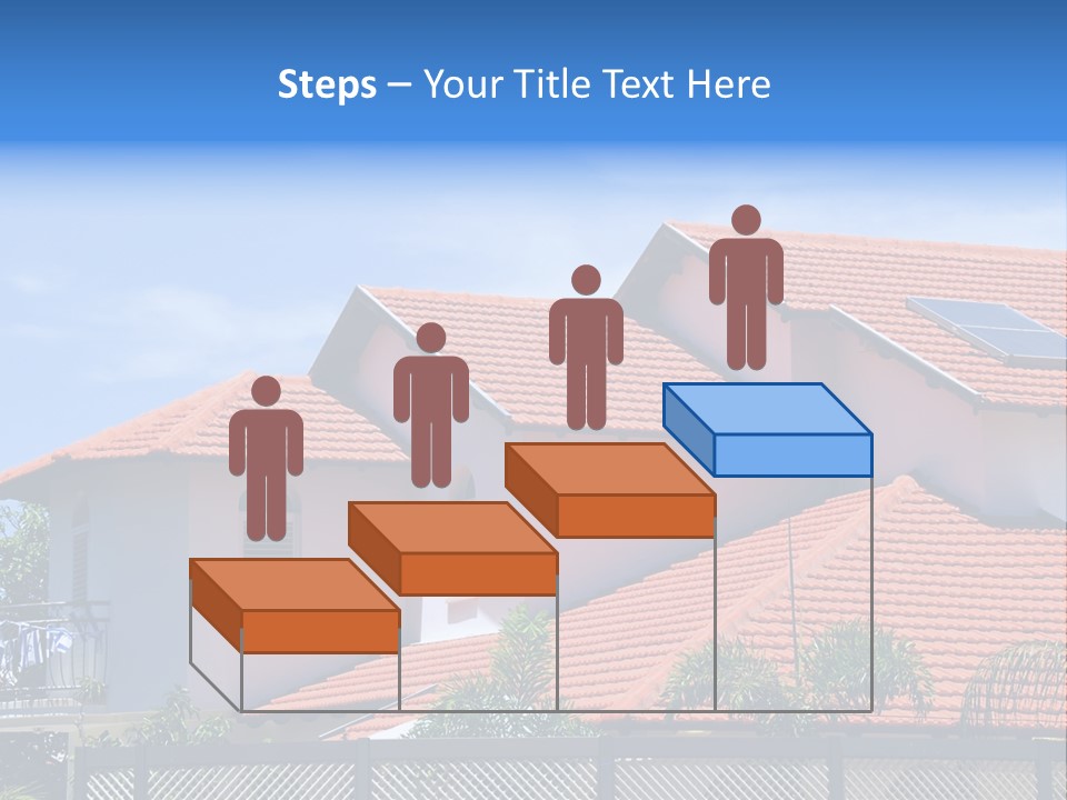 Cottage Clouds Villa PowerPoint Template