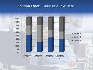 Male Associates Monitor PowerPoint Template