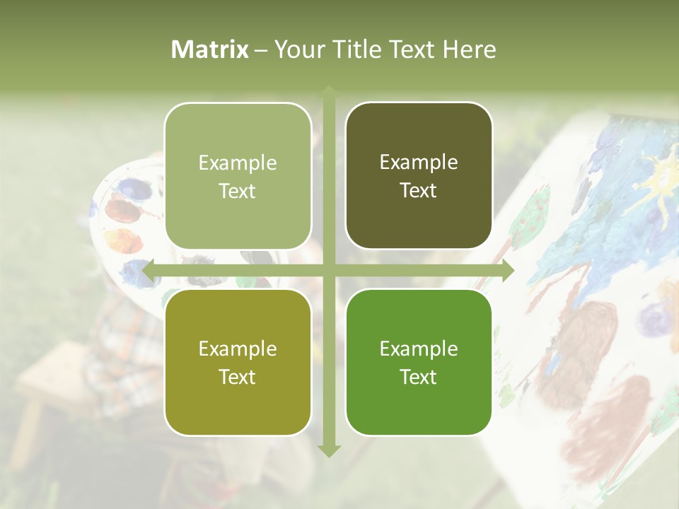 Boy Cute Idea PowerPoint Template