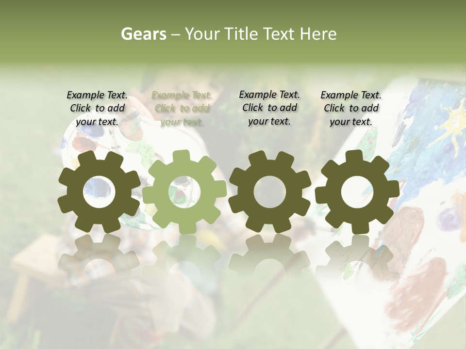 Boy Cute Idea PowerPoint Template