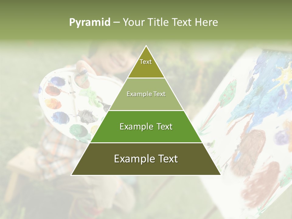 Boy Cute Idea PowerPoint Template