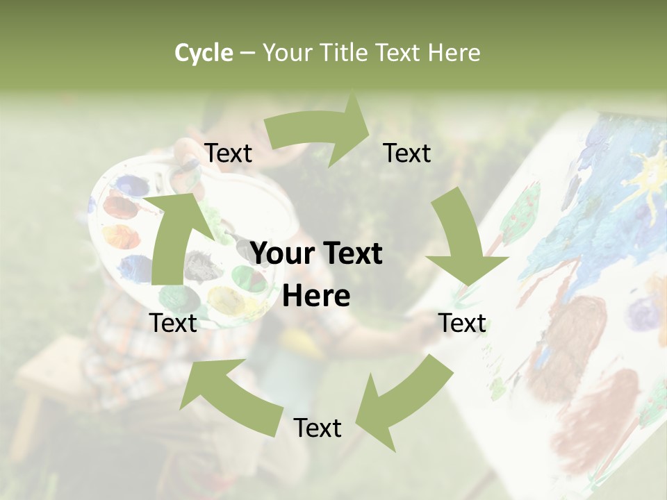 Boy Cute Idea PowerPoint Template