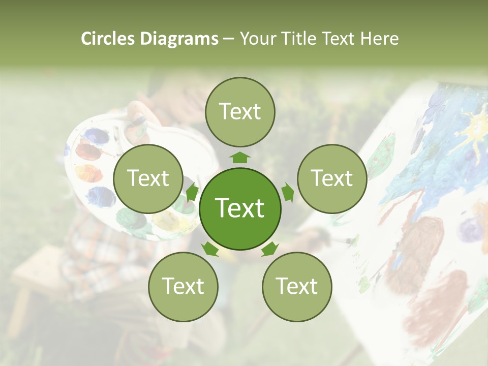 Boy Cute Idea PowerPoint Template