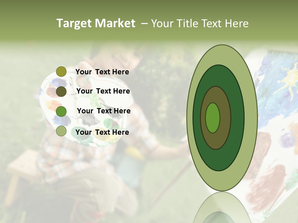 Boy Cute Idea PowerPoint Template