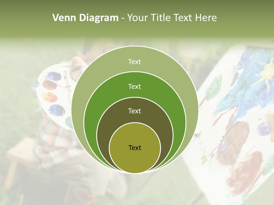 Boy Cute Idea PowerPoint Template