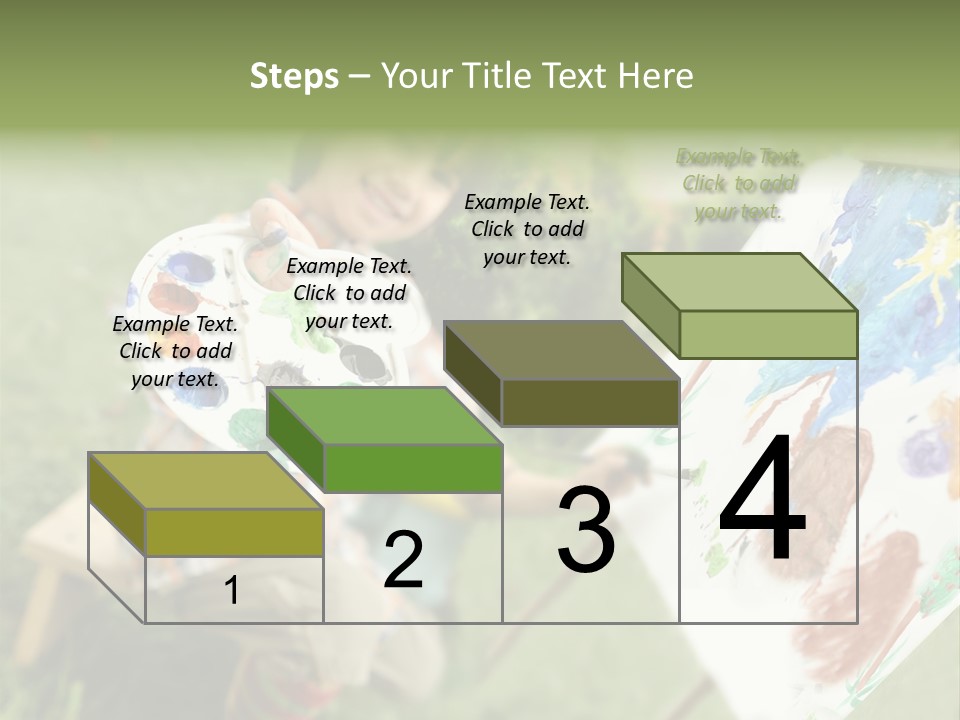 Boy Cute Idea PowerPoint Template