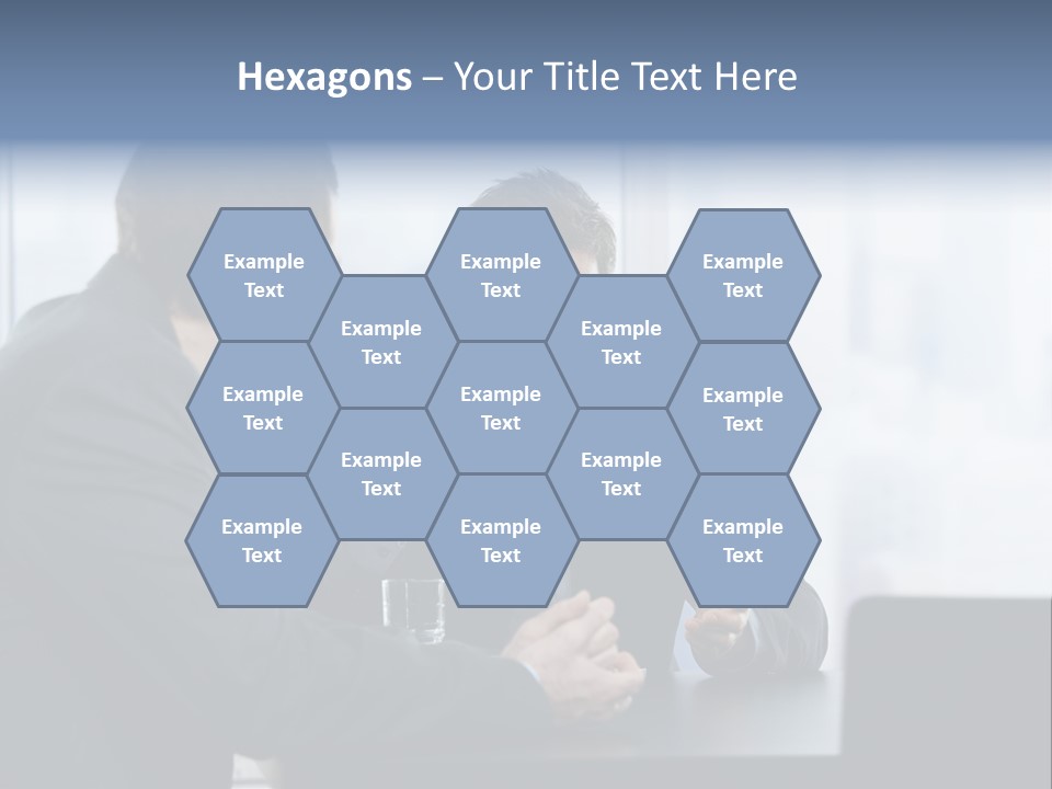 Businessmen People Middleaged PowerPoint Template