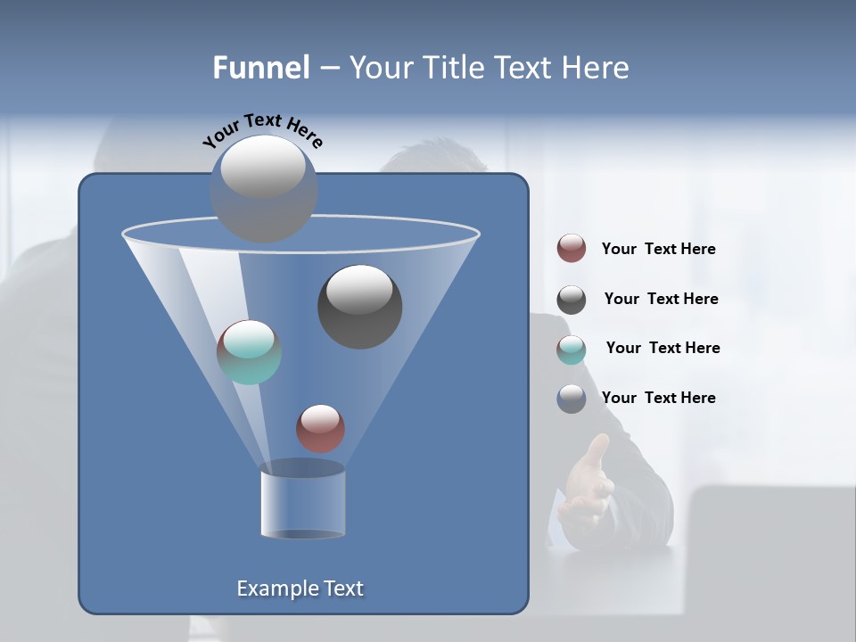 Businessmen People Middleaged PowerPoint Template