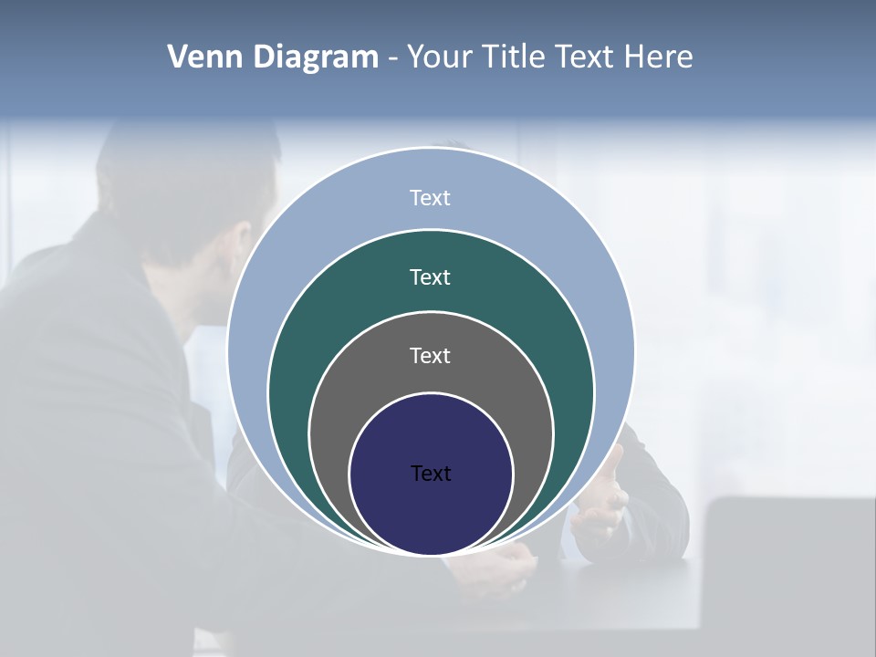 Businessmen People Middleaged PowerPoint Template