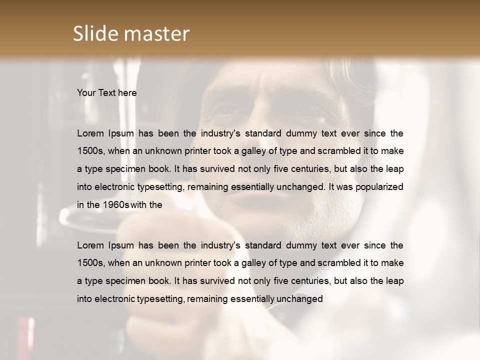 Adult Agriculture Health PowerPoint Template