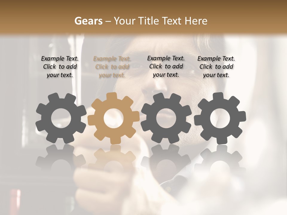 Adult Agriculture Health PowerPoint Template