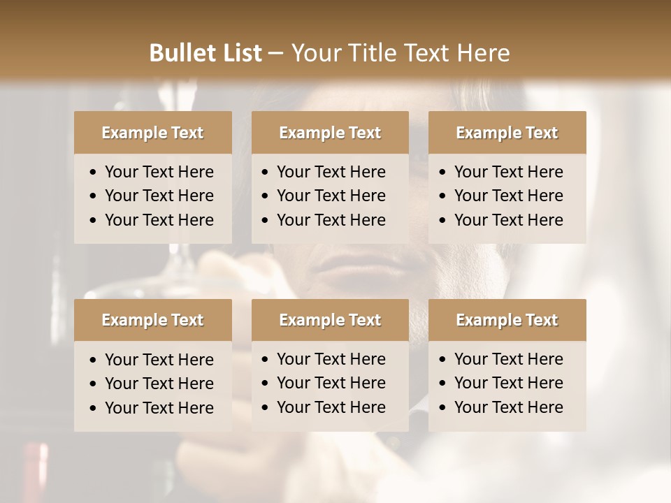 Adult Agriculture Health PowerPoint Template
