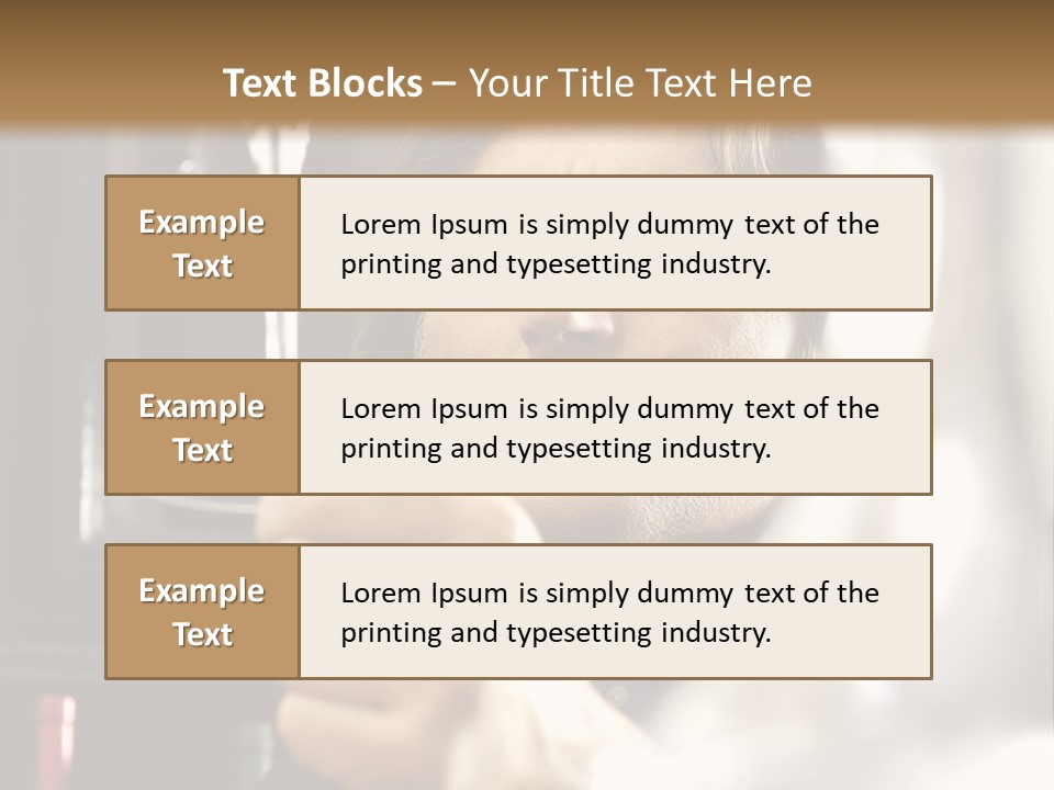 Adult Agriculture Health PowerPoint Template