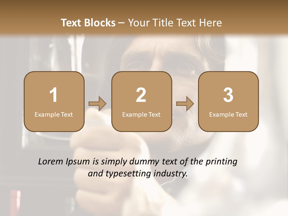 Adult Agriculture Health PowerPoint Template