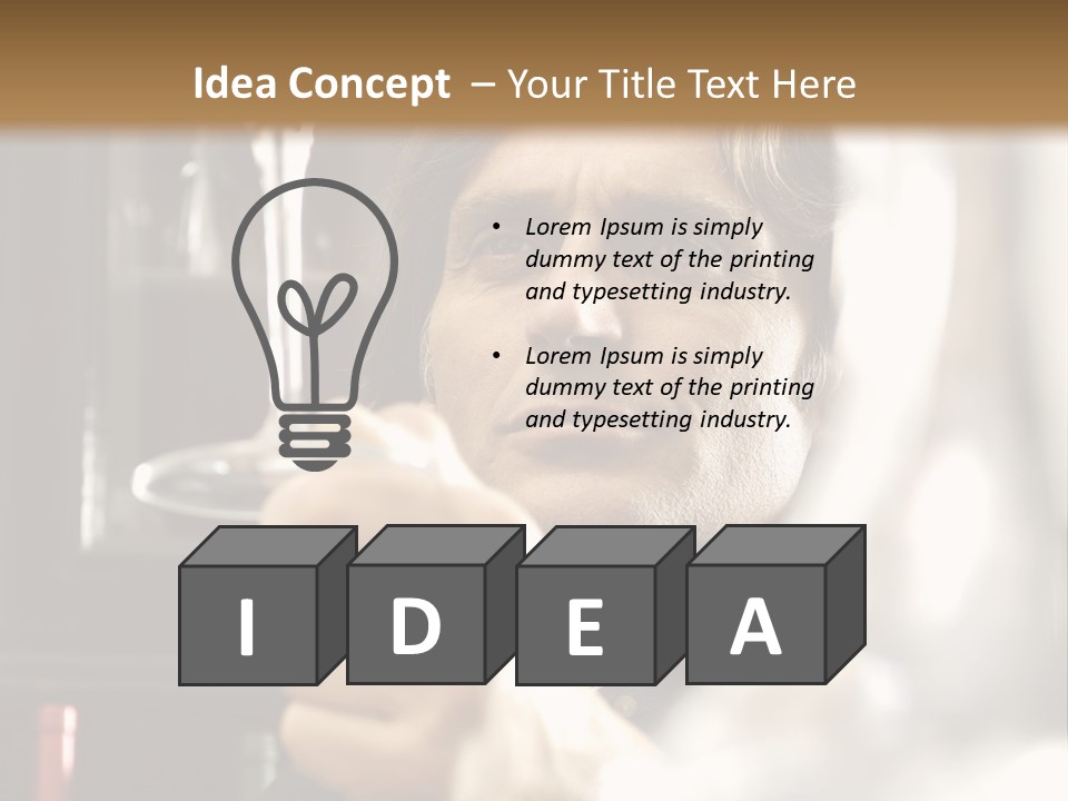 Adult Agriculture Health PowerPoint Template