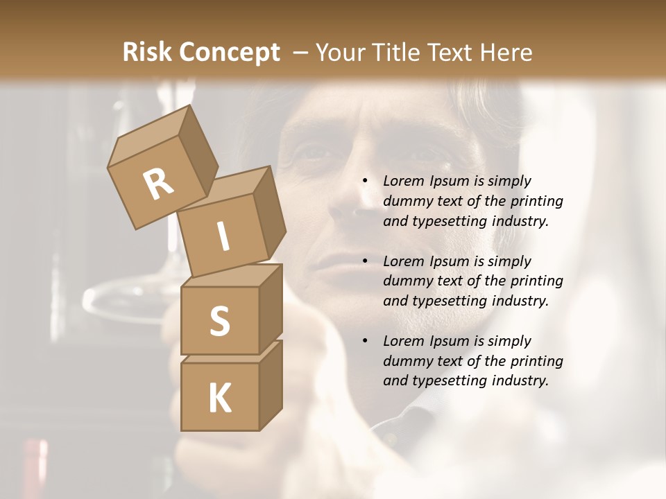 Adult Agriculture Health PowerPoint Template