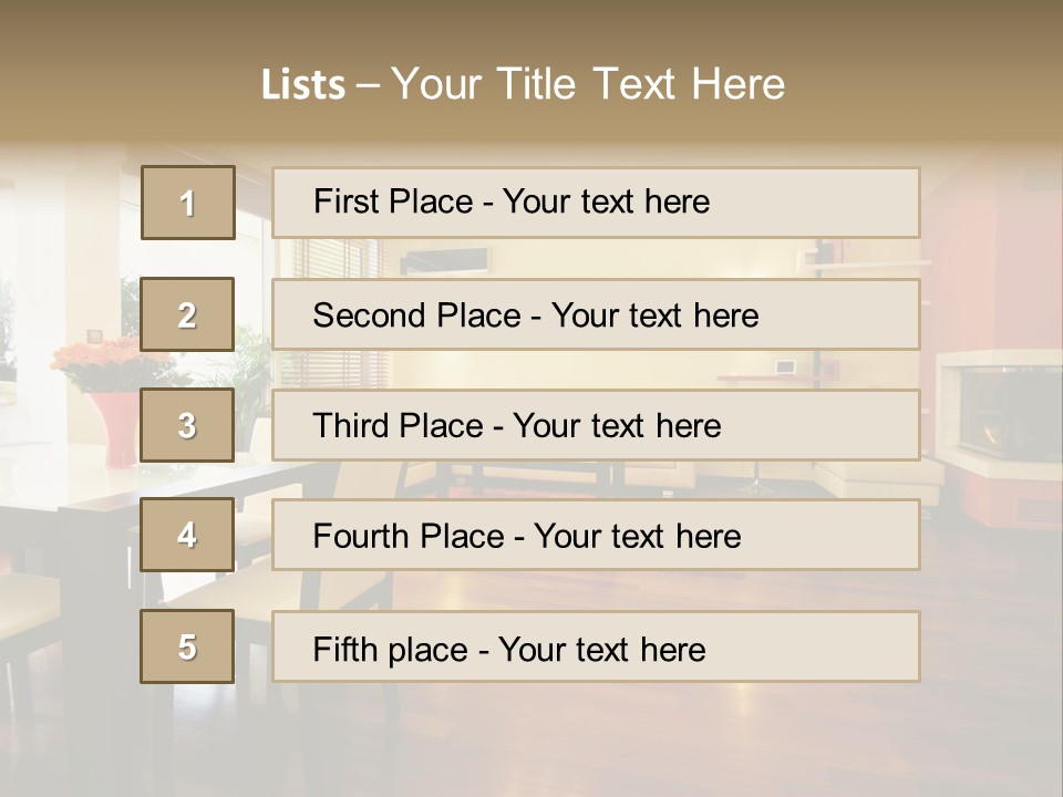 Place Coastline Scenic PowerPoint Template