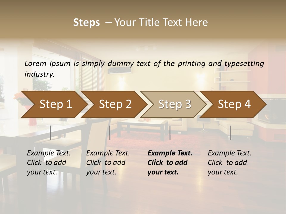 Place Coastline Scenic PowerPoint Template