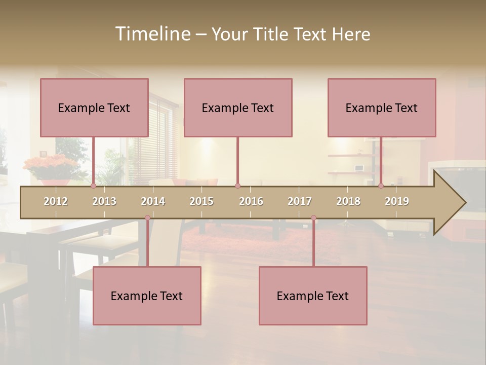 Place Coastline Scenic PowerPoint Template