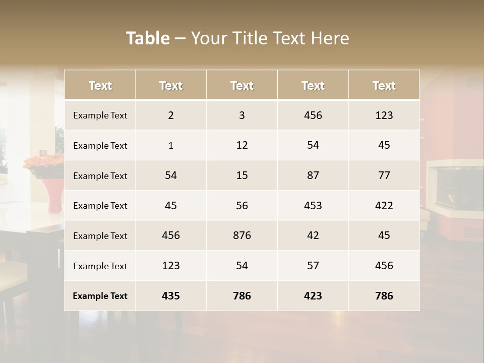 Place Coastline Scenic PowerPoint Template