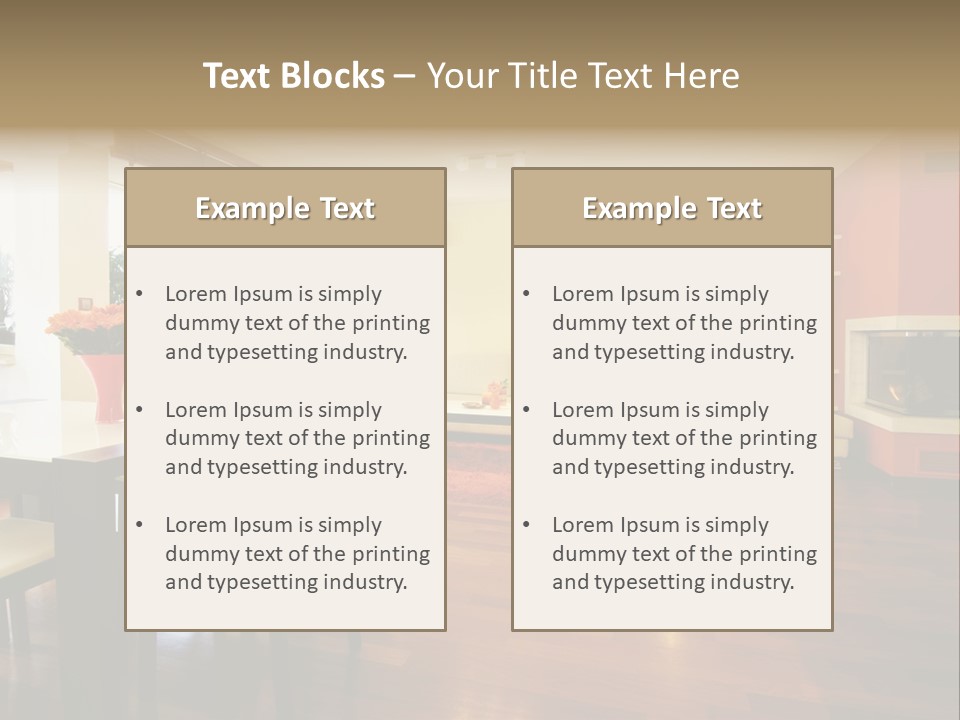 Place Coastline Scenic PowerPoint Template