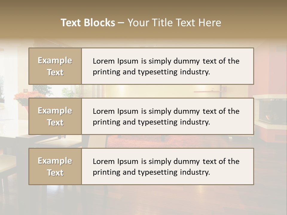Place Coastline Scenic PowerPoint Template