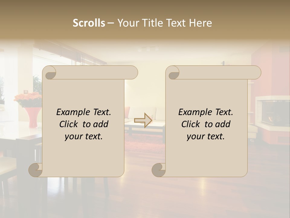 Place Coastline Scenic PowerPoint Template