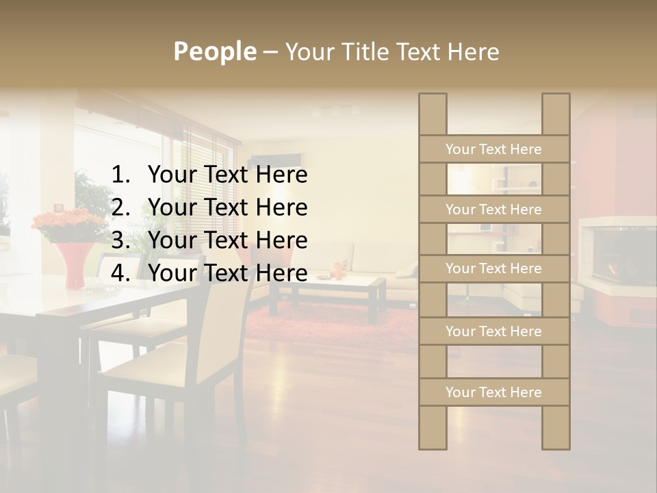 Place Coastline Scenic PowerPoint Template