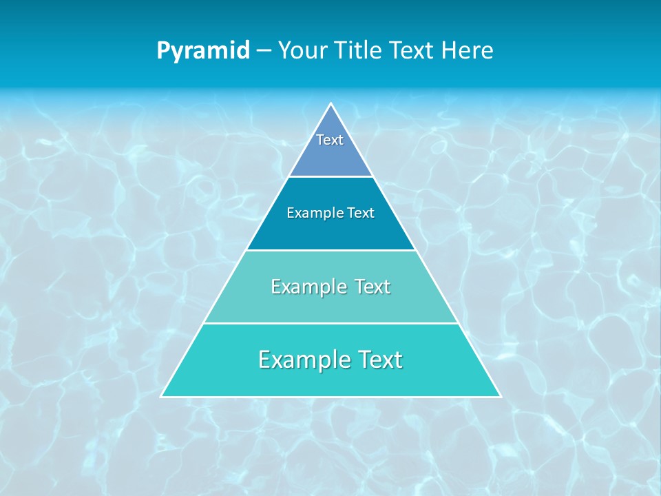 Reflection Turquoise Fresh PowerPoint Template