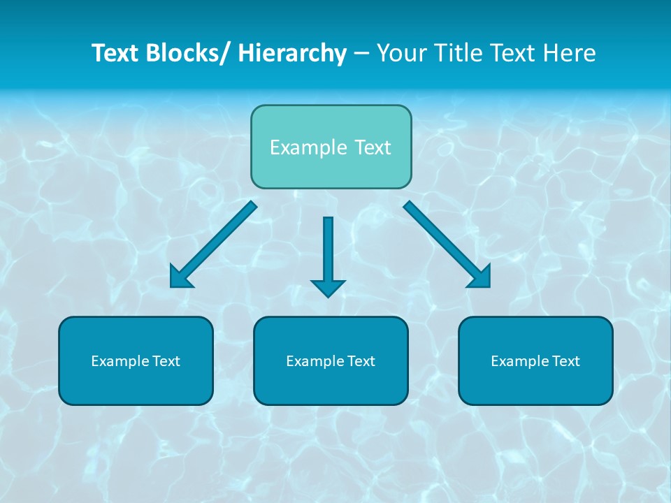 Reflection Turquoise Fresh PowerPoint Template