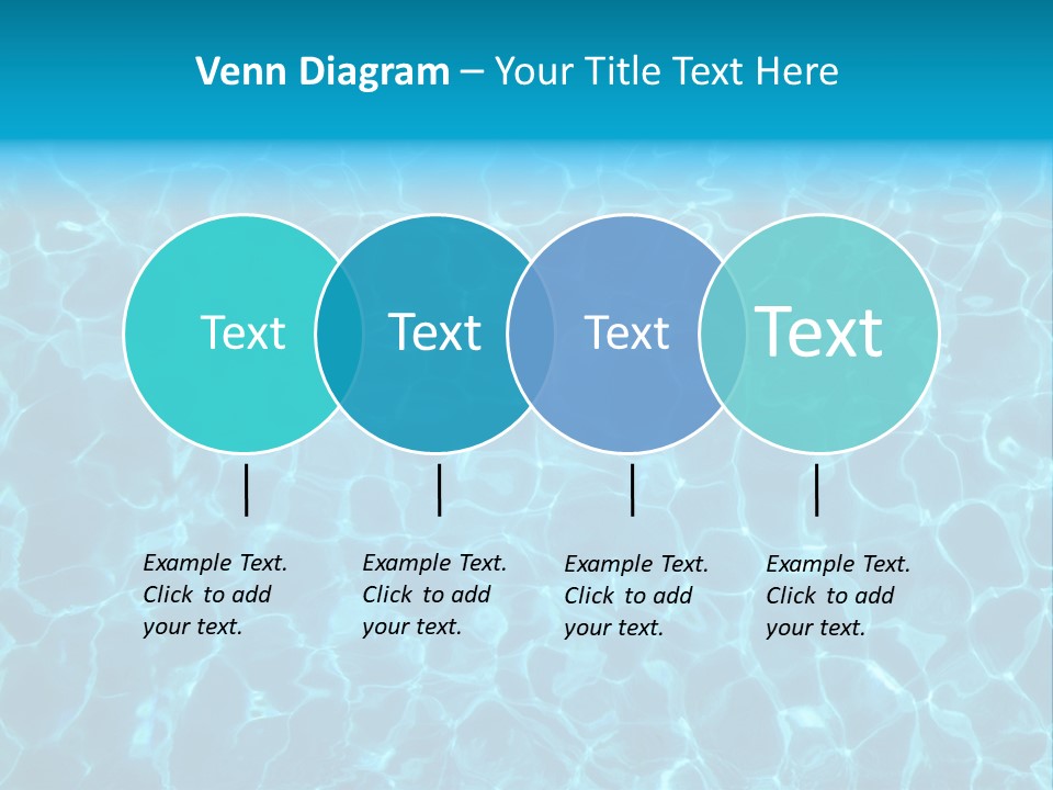 Reflection Turquoise Fresh PowerPoint Template