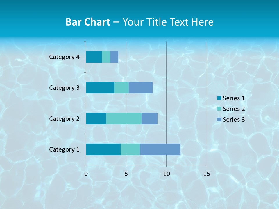 Reflection Turquoise Fresh PowerPoint Template