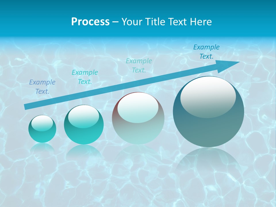 Reflection Turquoise Fresh PowerPoint Template