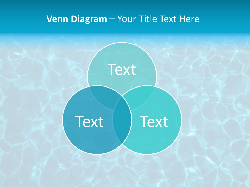 Reflection Turquoise Fresh PowerPoint Template