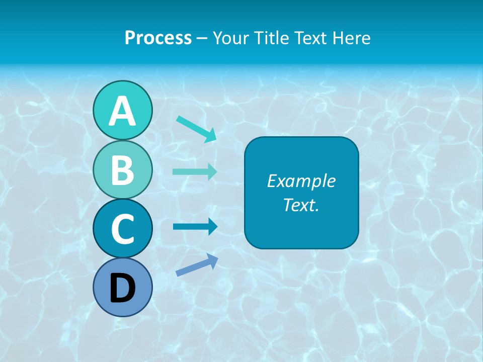 Reflection Turquoise Fresh PowerPoint Template